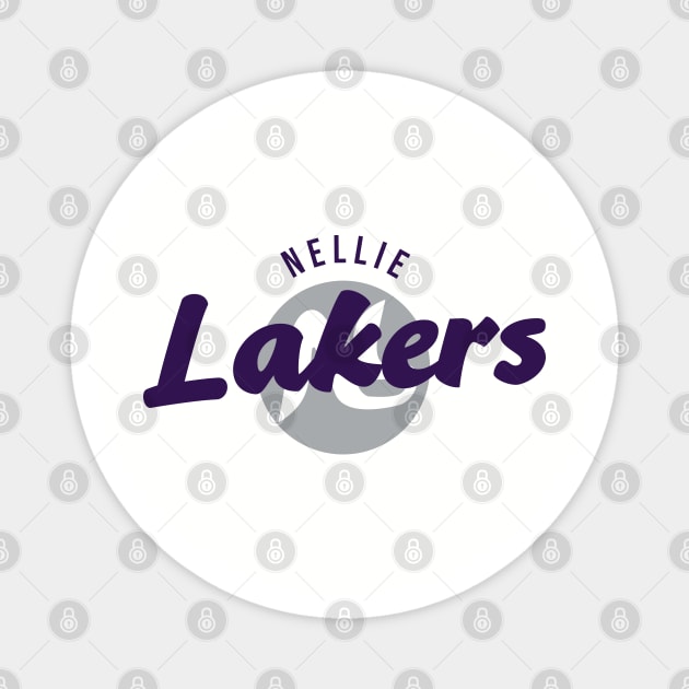Vintage Style Lakers Magnet by SDCHT
